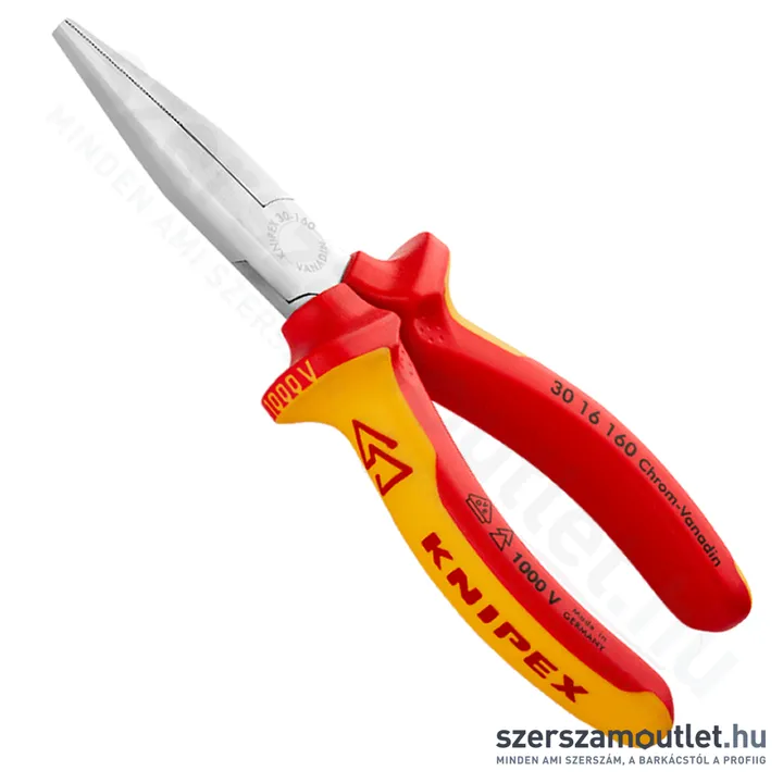 KNIPEX Laposfogó VDE 160mm (30 16 160)