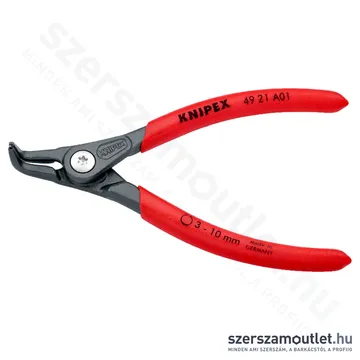 KNIPEX Seeger (zéger) fogó külső gyűrűhöz 130mm átm: 3-10mm (49 21 A01)