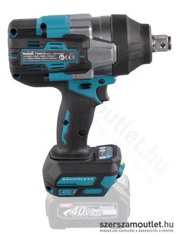 MAKITA TW001GZ Akkus szénkefementes ütvecsavarozó (40V/1800Nm 3/4