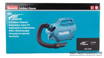 MAKITA DCL184Z LXT Akkus 3 sebességes porszívó (18V) (Akku és töltő nélkül!)