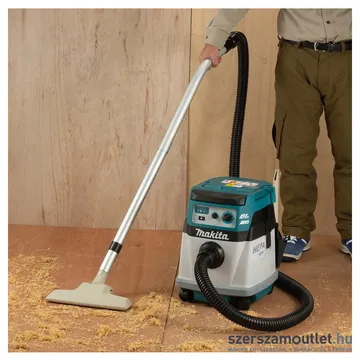 MAKITA DVC157LZX3 AWS Akkus száraz-nedves porszívó (2x18V) (Akku és töltő nélkül!)