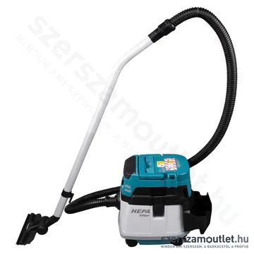 MAKITA DVC157LZX3 AWS Akkus száraz-nedves porszívó (2x18V) (Akku és töltő nélkül!)