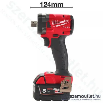 MILWAUKEE M18 FIW2P12-502X Akkus ütvecsavarozó, HD kofferben (1/2