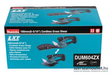 MAKITA DUM604ZX Akkus sövényvágó (18V) (Akku és töltő nélkül!)