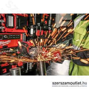 MILWAUKEE M18 FSAG125X-0 Akkus sarokcsiszoló (18V/125mm) (Akku és töltő nélkül!)
