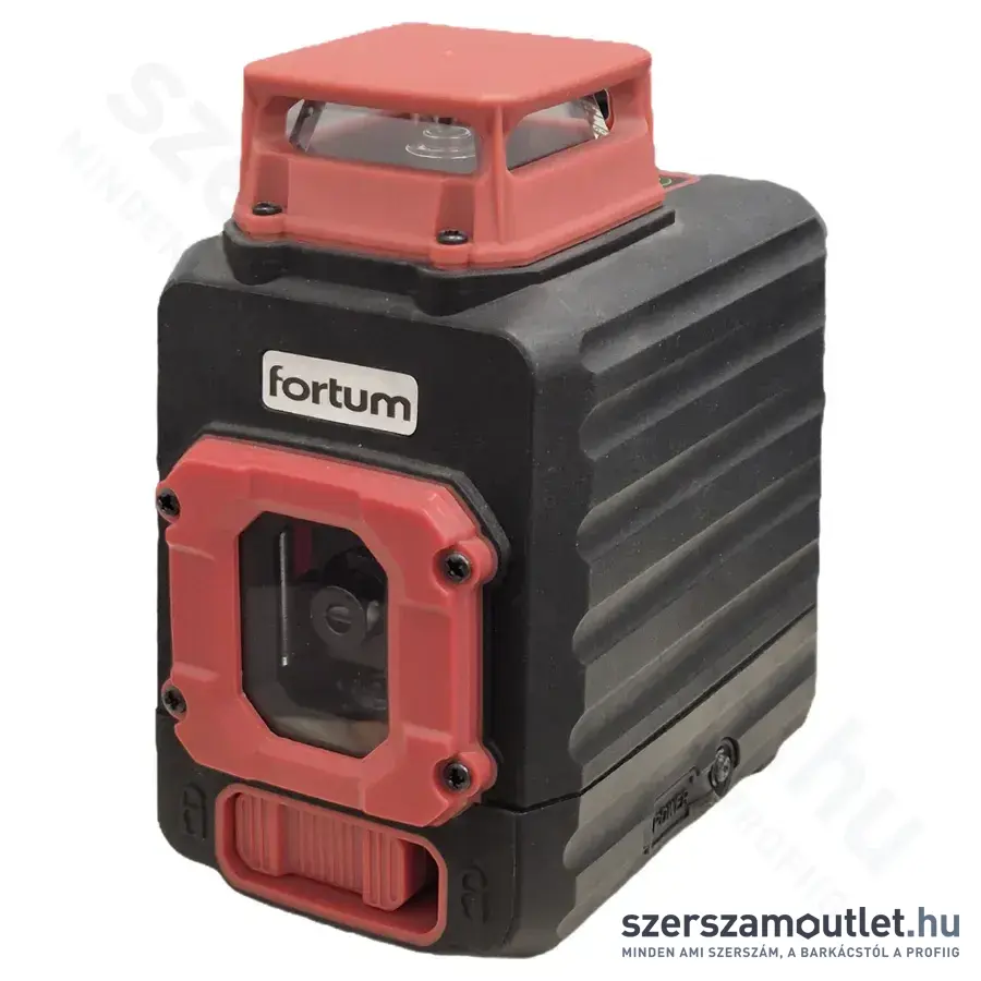 FORTUM Automatikus lézeres vízszintező, ZÖLD (1x360° +1 vertikális)
