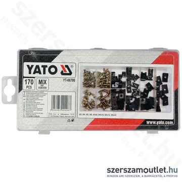 YATO Karosszéria csavar és alátét készlet 170 részes (YT-06780)