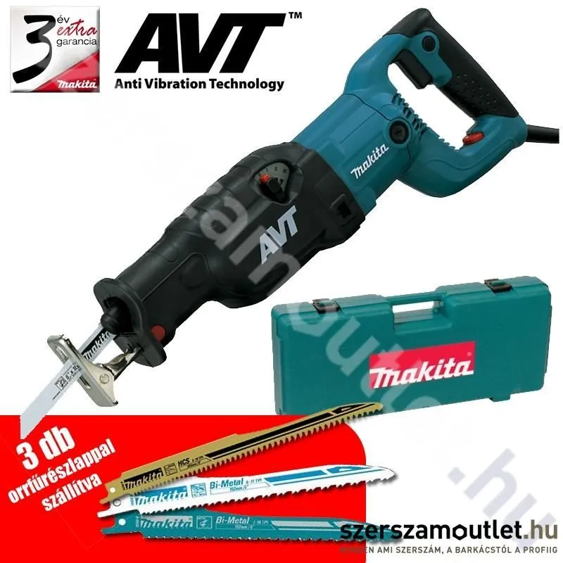 MAKITA JR3070CT Orrfűrész kofferben 1510W