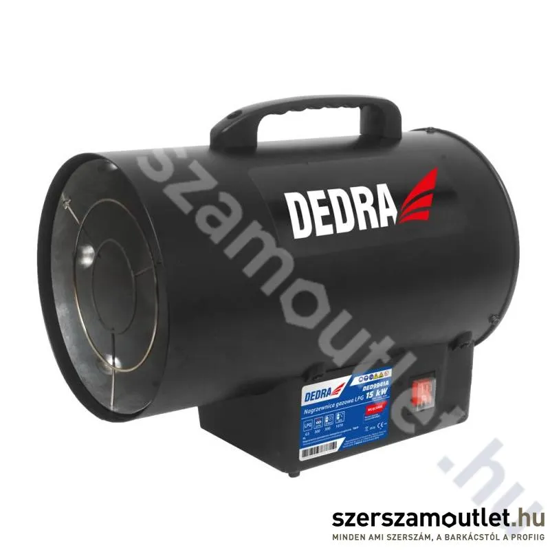 DEDRA DED9941A Gáz hőlégfúvó 15kW