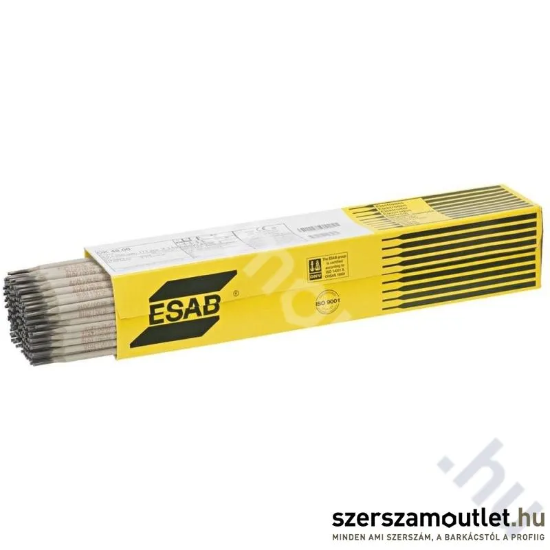 ESAB OK 46.16 Ötvözetlen rutilos hegesztő elektróda 5kg (2,5x350mm)