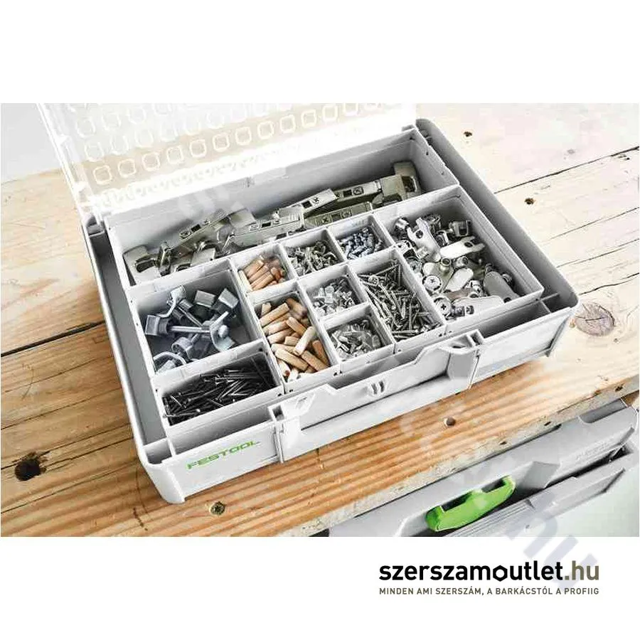FESTOOL Systainer³ Organizer SYS3 ORG M 89 22xESB műanyag láda