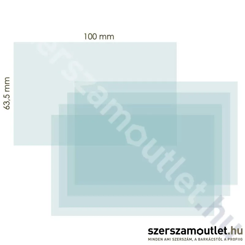 IWELD FANTOM 4.6 Belső védőplexi 63,5x100mm (XL) (8FNTMINCOLENSII)