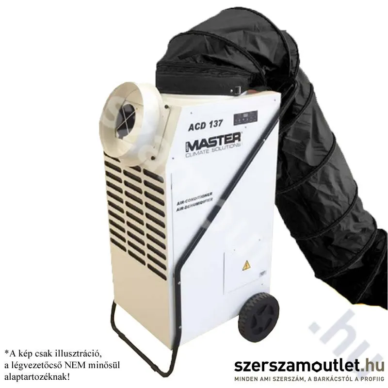 MASTER ACD137 Mobil hűtő/fűtő klíma és párátlanító (3 az 1-ben) (7,5kW/7,1kW)