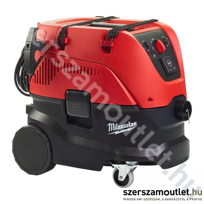 MILWAUKEE AS 30 MAC Automata ipari száraz-nedves porszívó (M) (1200W/30l)