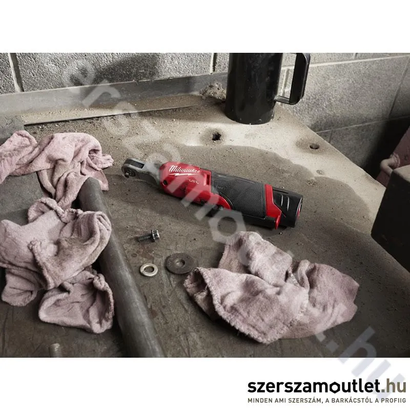 MILWAUKEE M12 FHIR14-0 Akkus racsnis csavarkulcs (12V 1/4") (Akku és töltő nélkül!)