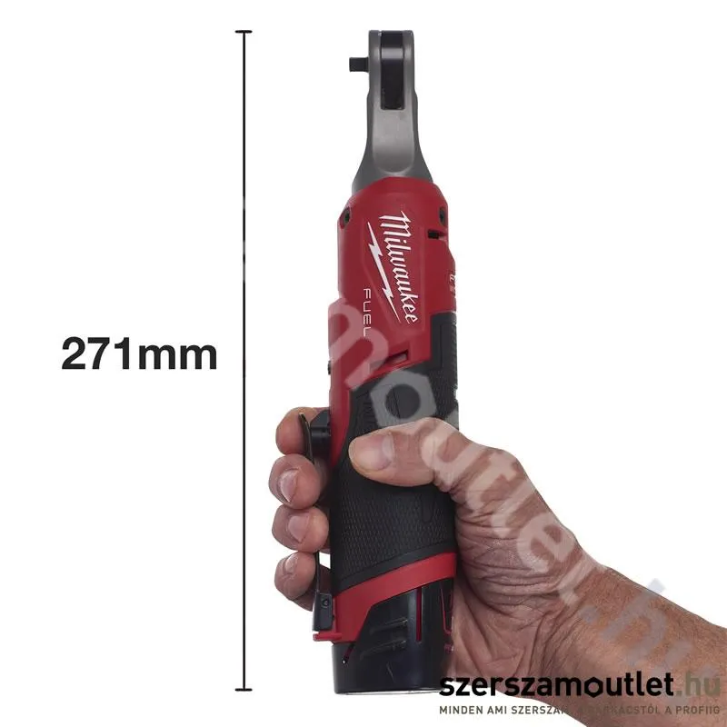 MILWAUKEE M12 FHIR14-0 Akkus racsnis csavarkulcs (12V 1/4") (Akku és töltő nélkül!)