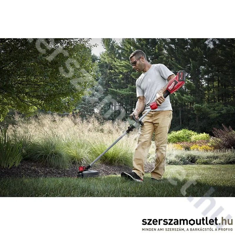 MILWAUKEE M18 BLLT-0 Akkus szénkefe nélküli szegélynyíró (18V/40cm) (Akku és töltő nélkül!)