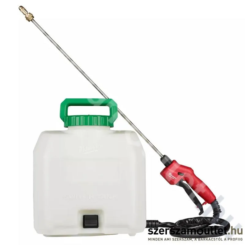 MILWAUKEE M18 BPFP-CST SWITCH TANK Vegyszer permetező tartály, 15 liter