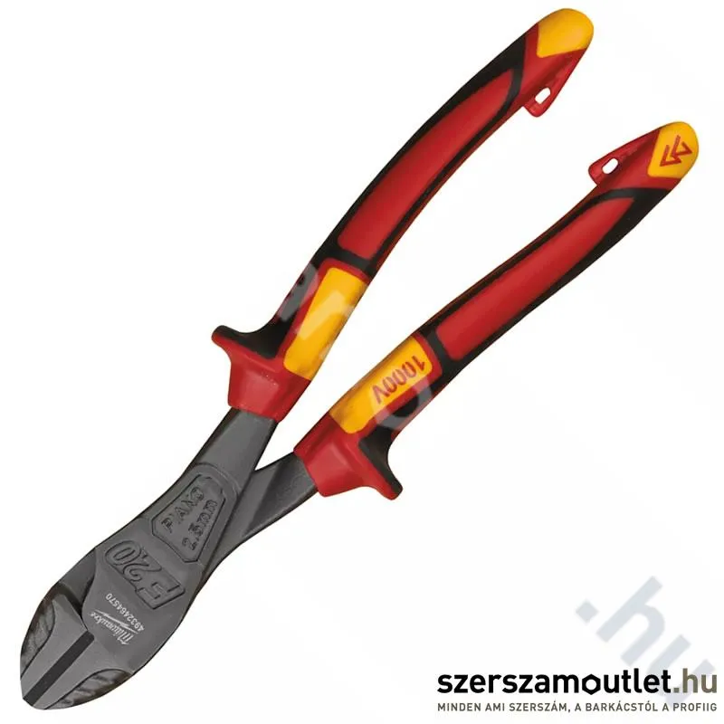 MILWAUKEE VDE HEAVY DUTY Erő és oldalcsípő fogó 200mm
