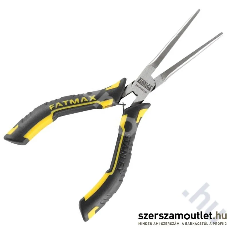 STANLEY FATMAX mini hosszú lapos fogó vágórésszel (FMHT0-80520)