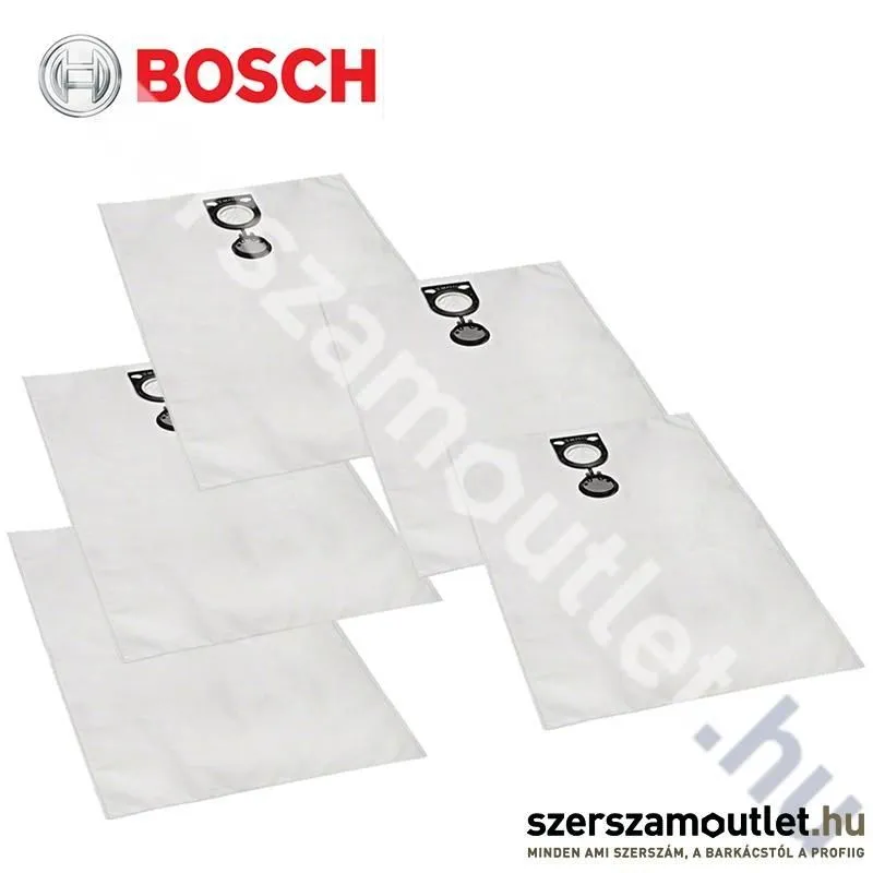 BOSCH papírporzsák GAS 25 porszívóhoz 25l (5db) (2605411167)