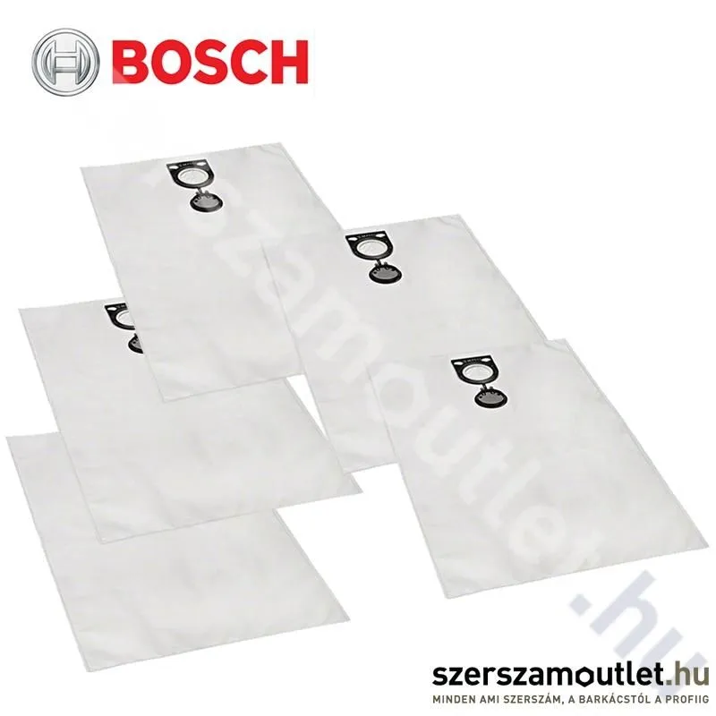 BOSCH Filc porzsák GAS 50/50M porszívóhoz 50l (5db) (2605411163)