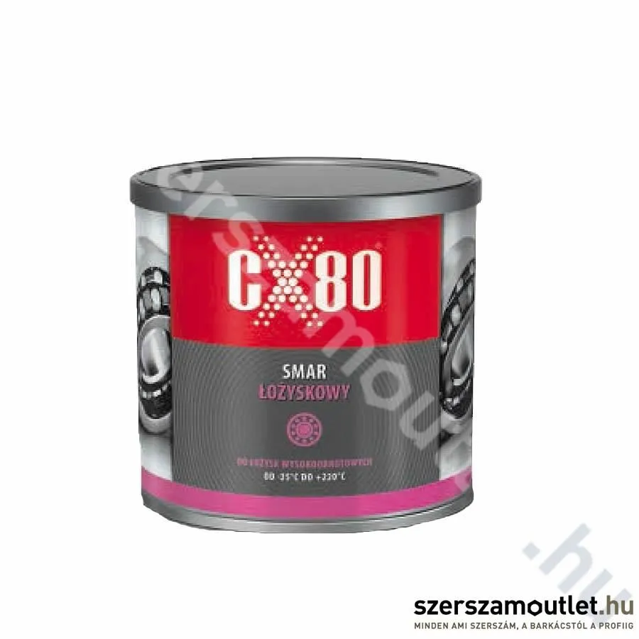 CX-80 Csapágyzsír 500 g (CXCSA500)