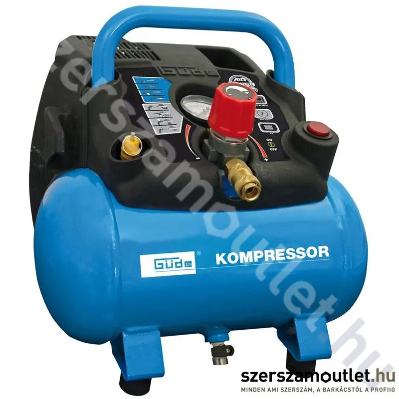 GÜDE 190/08/6 AIRPOWER Olajmentes kompresszor (1100W/6l)