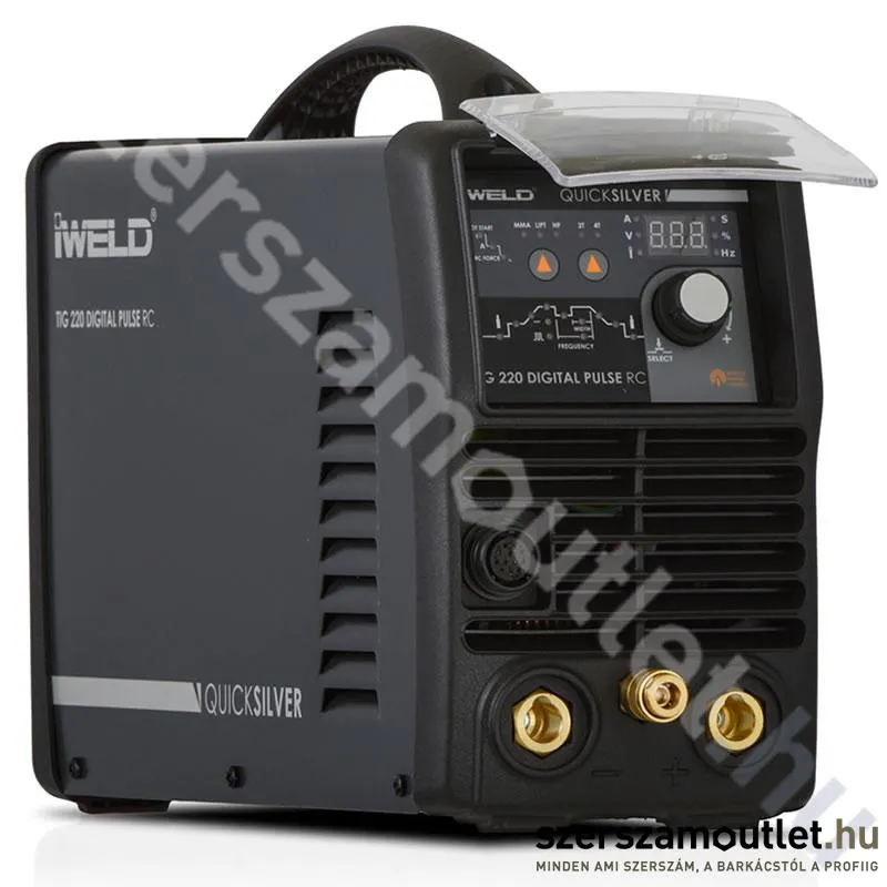 IWELD TIG 220 DIGITAL PULSE RC Hegesztő inverter (5-200A) (800TIG220DIPU)