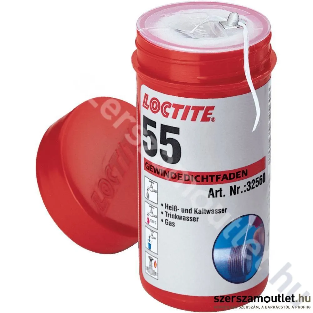 LOCTITE 55 tömítőzsinór 160 fm (L32560)