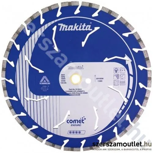 MAKITA Gyémánttárcsa 125 mm Comet RAPIDE szegmentált (B-12778)