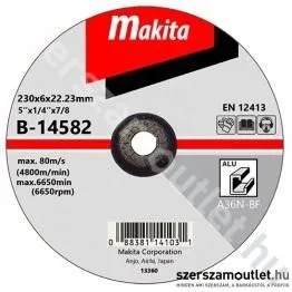 MAKITA Tisztítókorong ALU 230x6,4mm (B-14582)