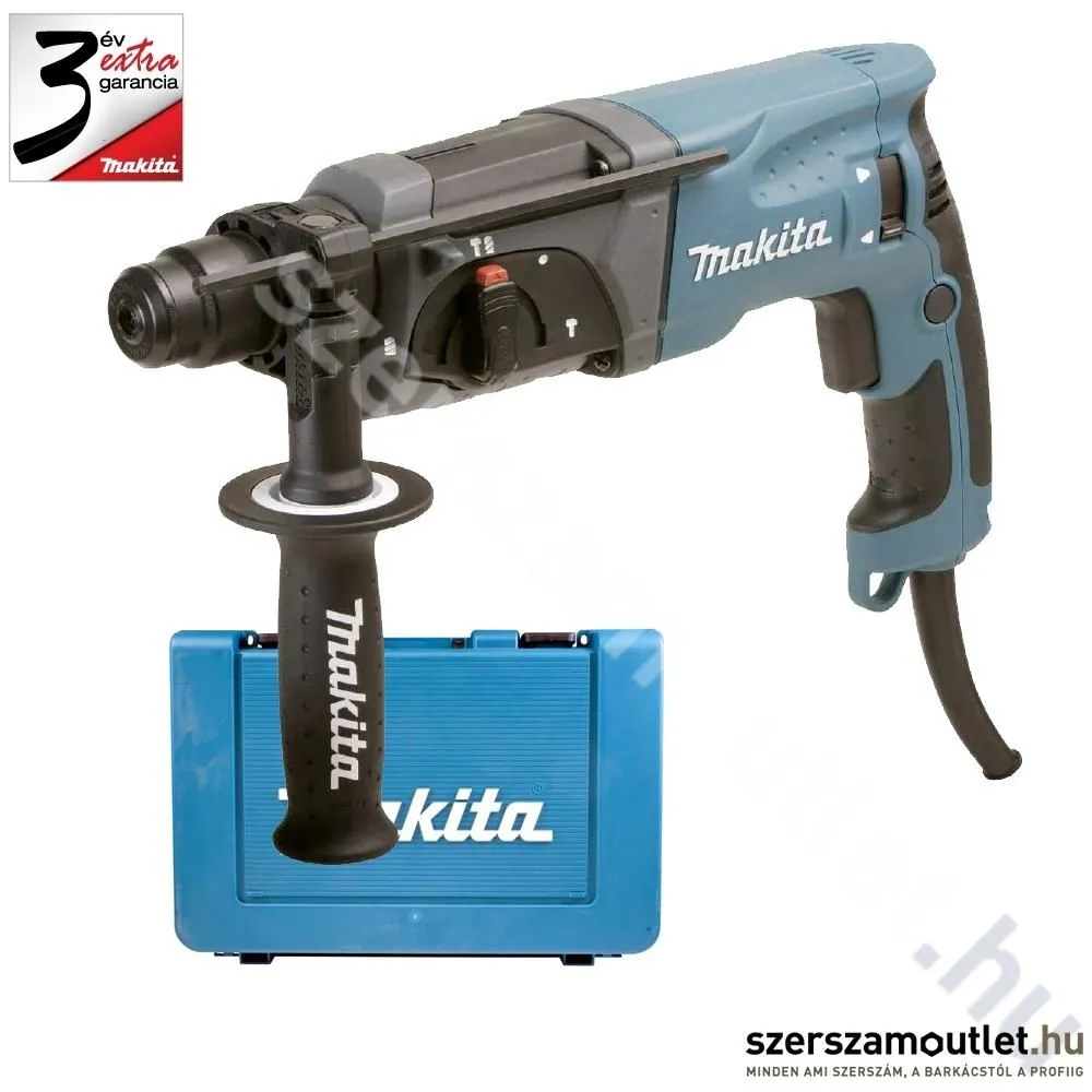 MAKITA HR2470 Fúró-vésőkalapács kofferben (780W/2,4J)