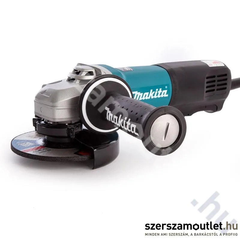 MAKITA 9565PCV Fordulat szabályzós sarokcsiszoló (1400W/125mm)