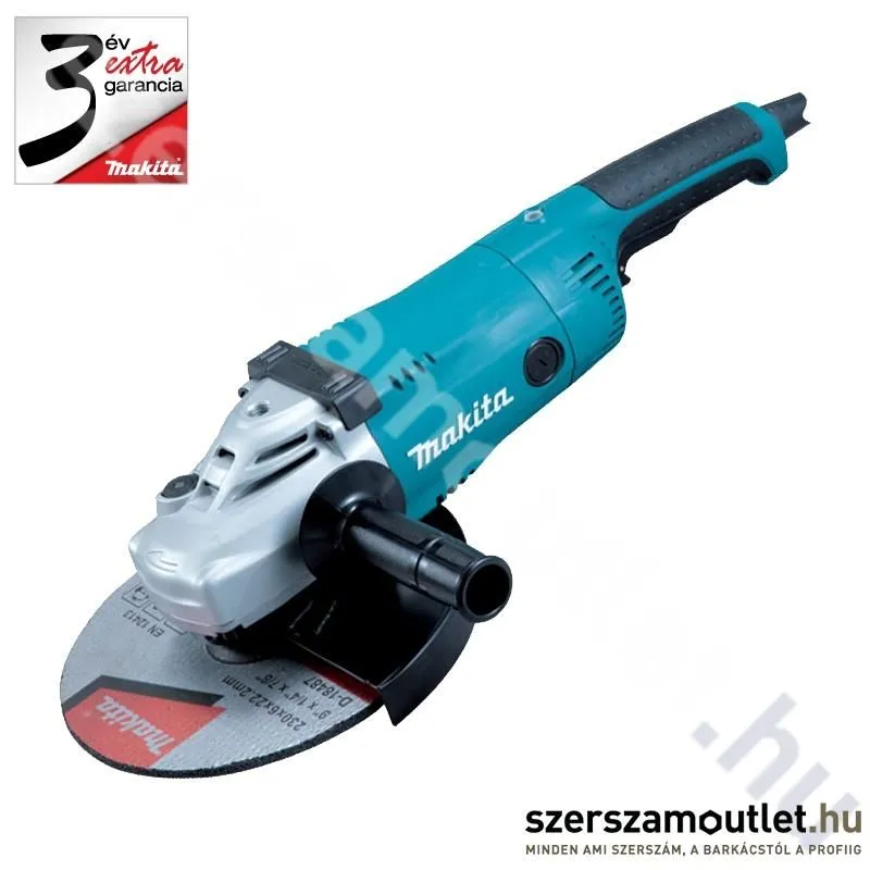 MAKITA GA9020RF Sarokcsiszoló LÁGYINDÍTÁSSAL (2200W/230mm)