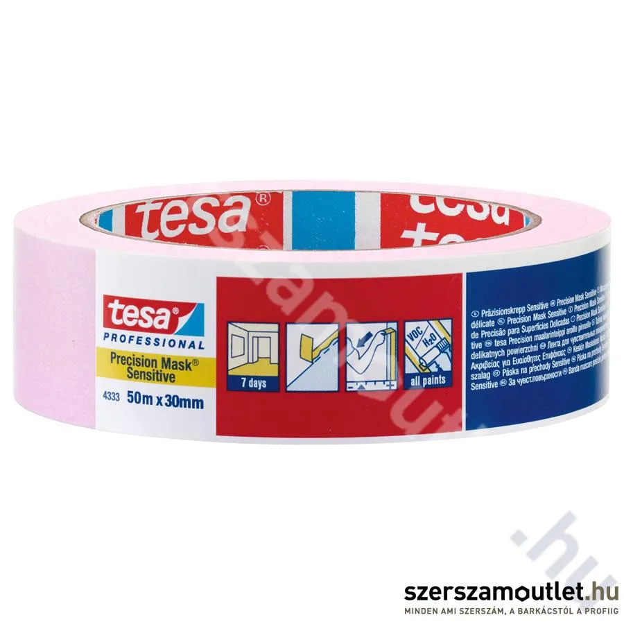 TESA 04333-00019-02 Festőszalag szenzitív 50Mx30MM