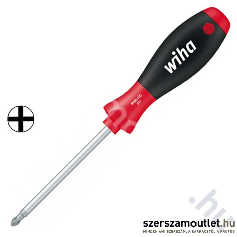 WIHA SoftFinish Phillips csavarhúzó PH1x300 311 (03738)